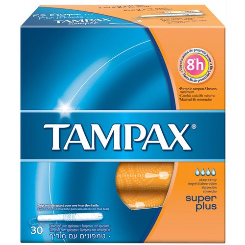 Imagen de TAMPONES TAMPAX SUPER PLUS 30 UDS.