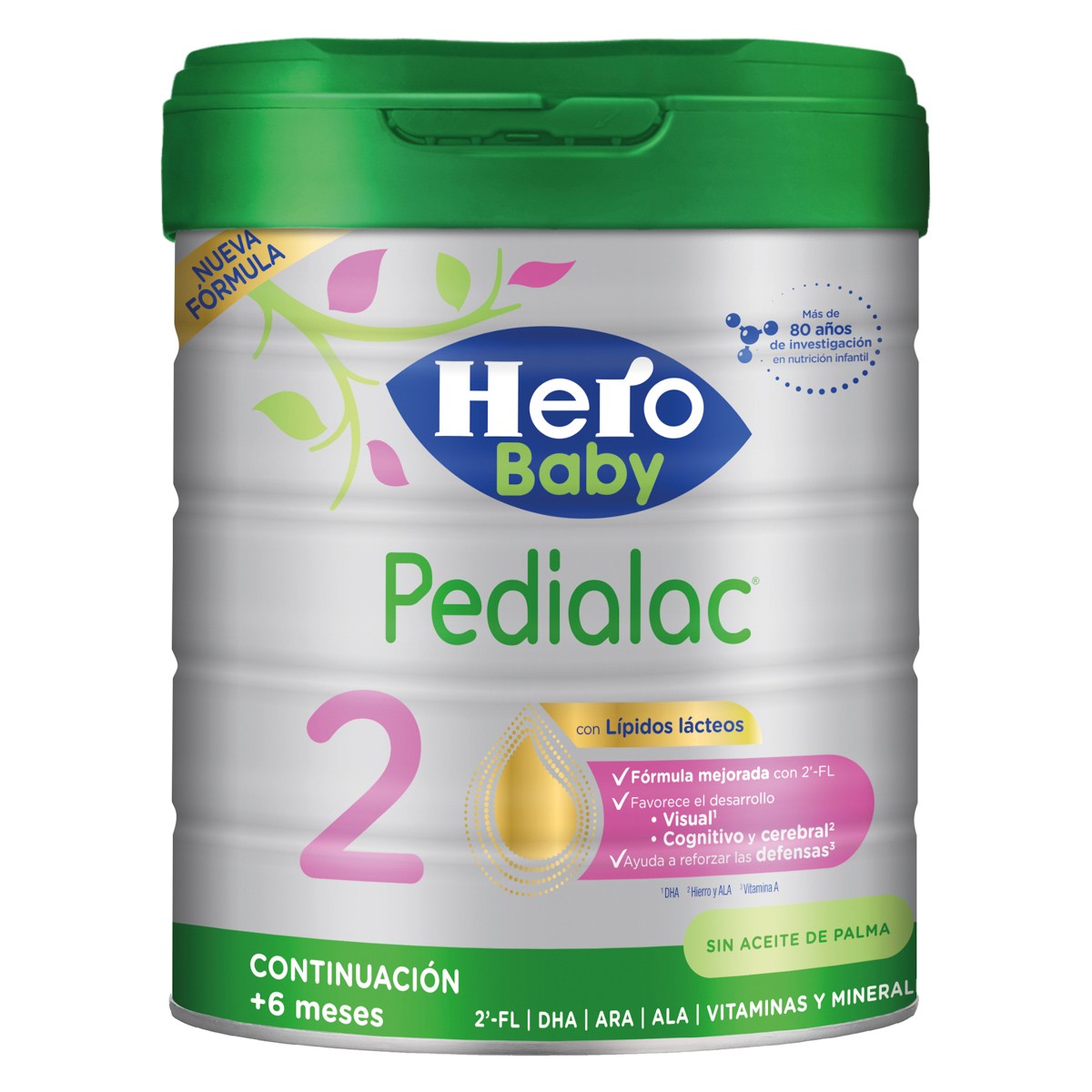 Imagen de Hero Baby Pedialac 2 leche de continuación 800g