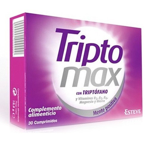 Imagen de Triptomax. Triptófano, Hierro, Magnesio y Vitamina B6, B3 y B5 30comp