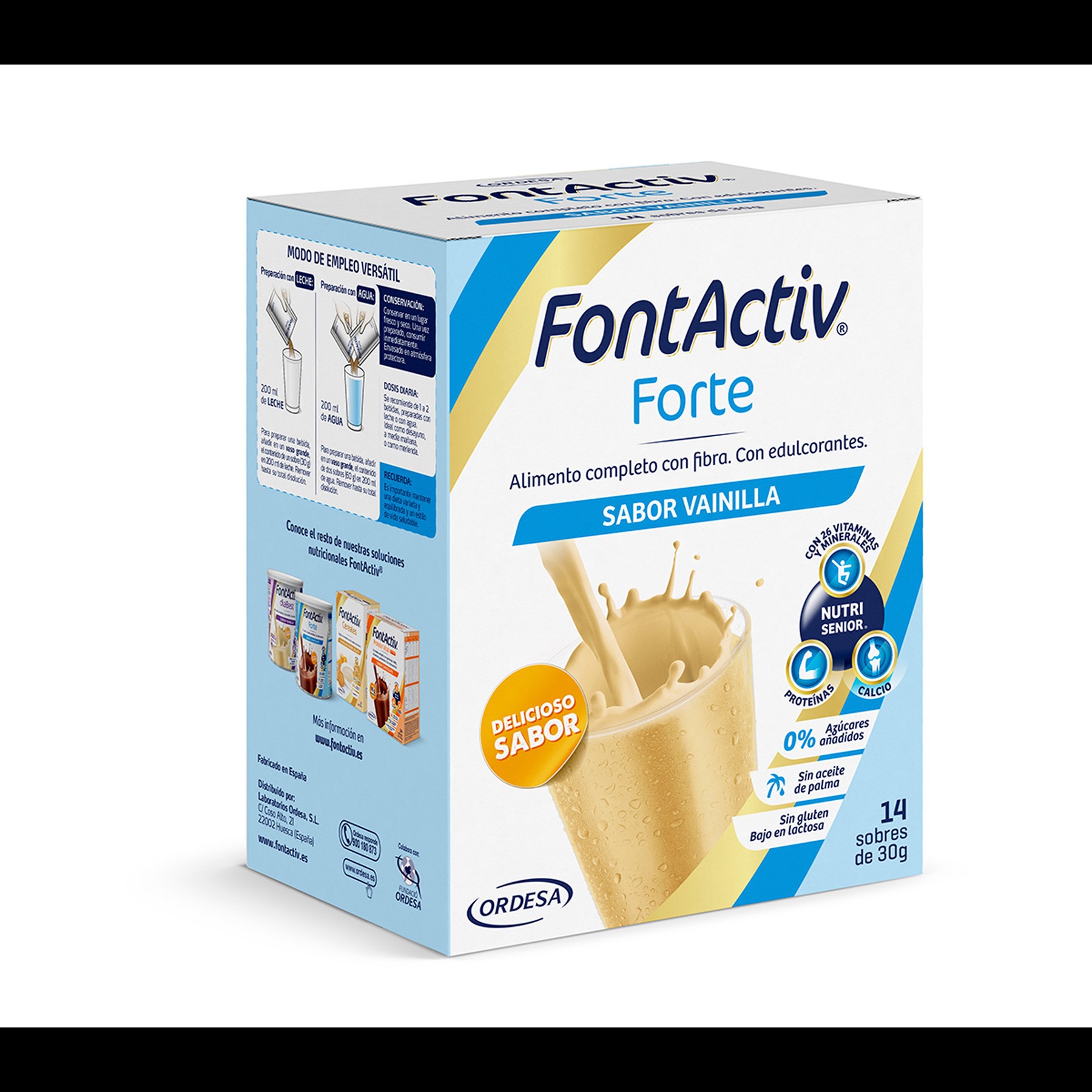 Imagen de FontActiv Forte Vainilla  14x30g