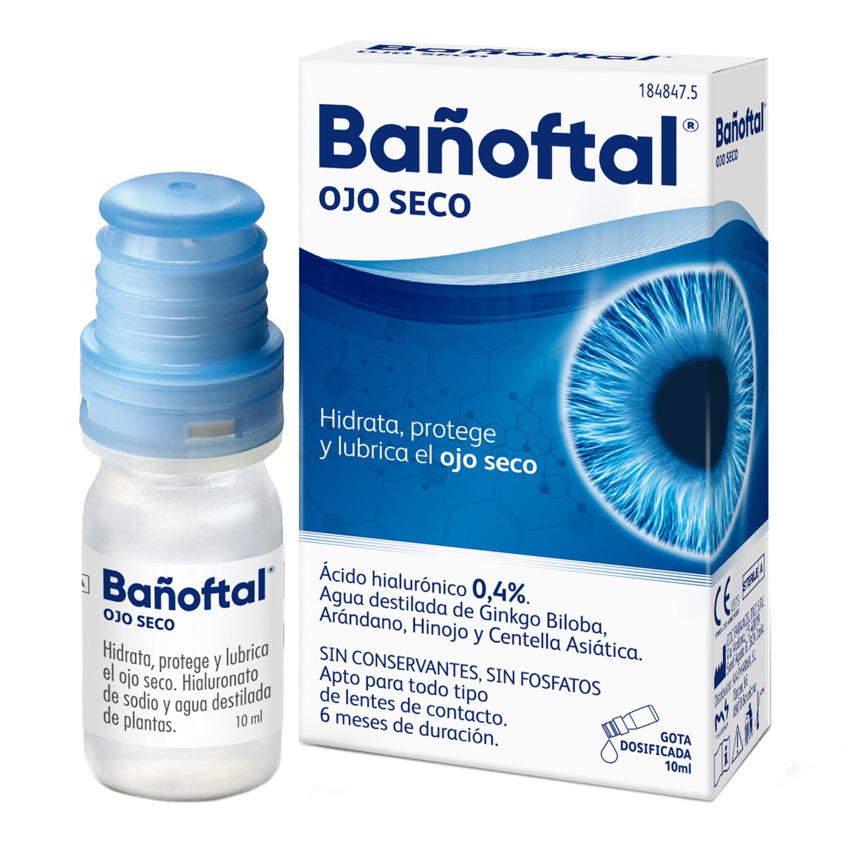 Imagen de Bañoftal ojo seco multidosis 0,4% 10ml