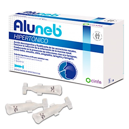 Imagen de Aluneb hipertonico 20 viales 5 ml