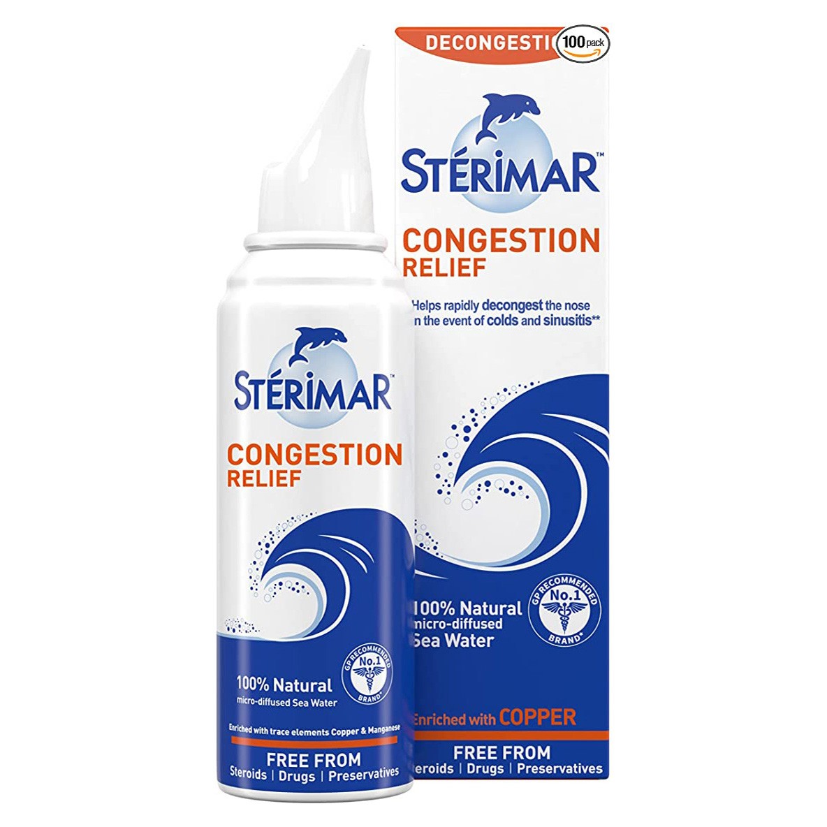 Imagen de Forte Pharma Congestion Nasal con agua de mar 100 ml