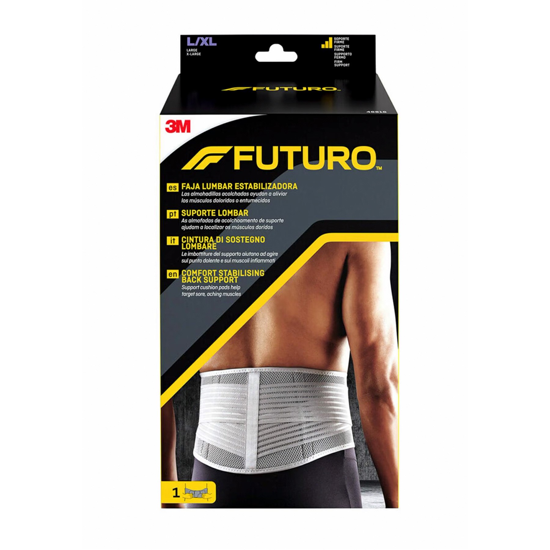 Imagen de FAJA LUMBAR FUTURO ESTABILIZADORA T-S/M